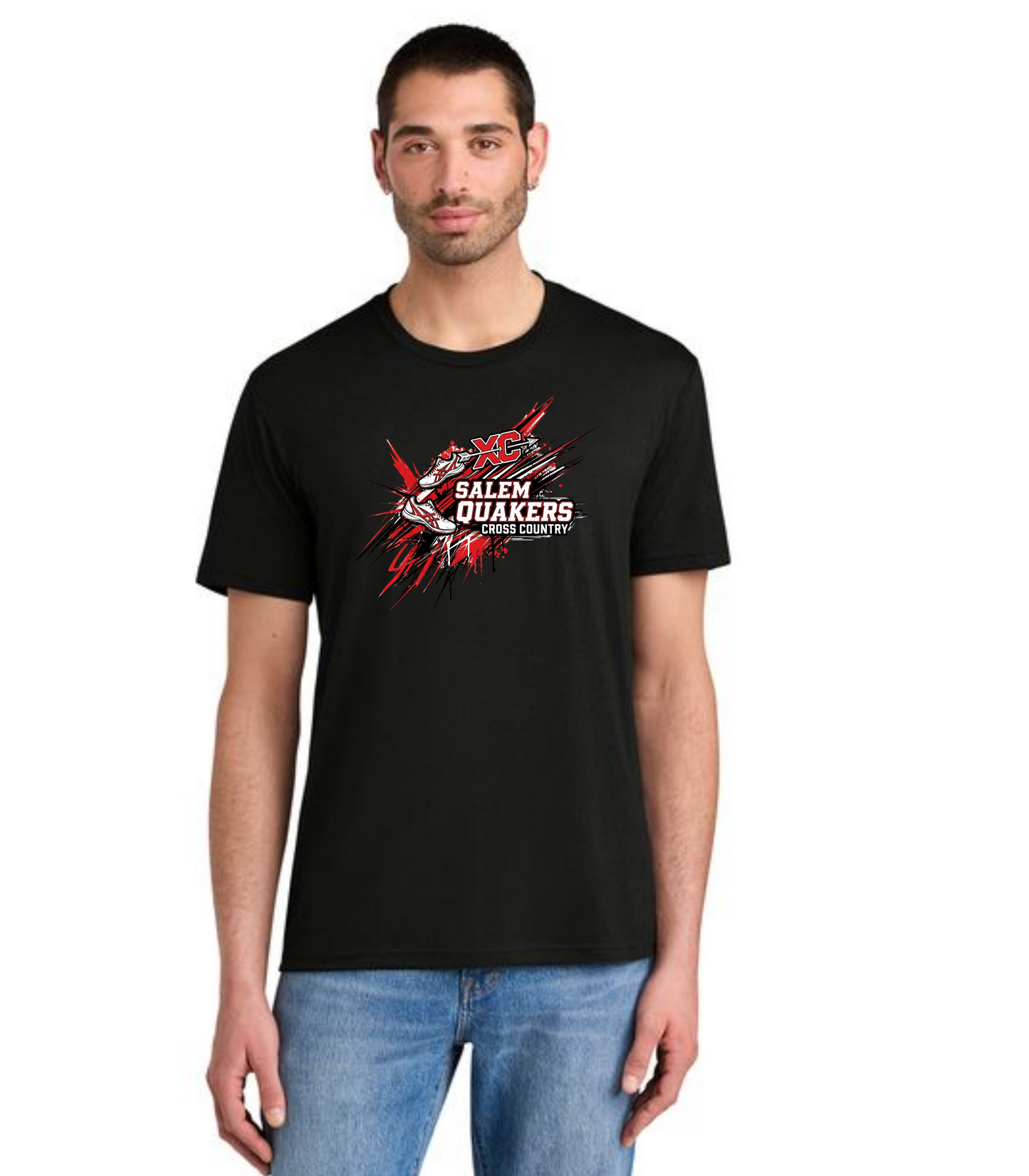 SALEM QUAKERS CROSS COUNTRY Gildan Softstyle® T-Shirt 8