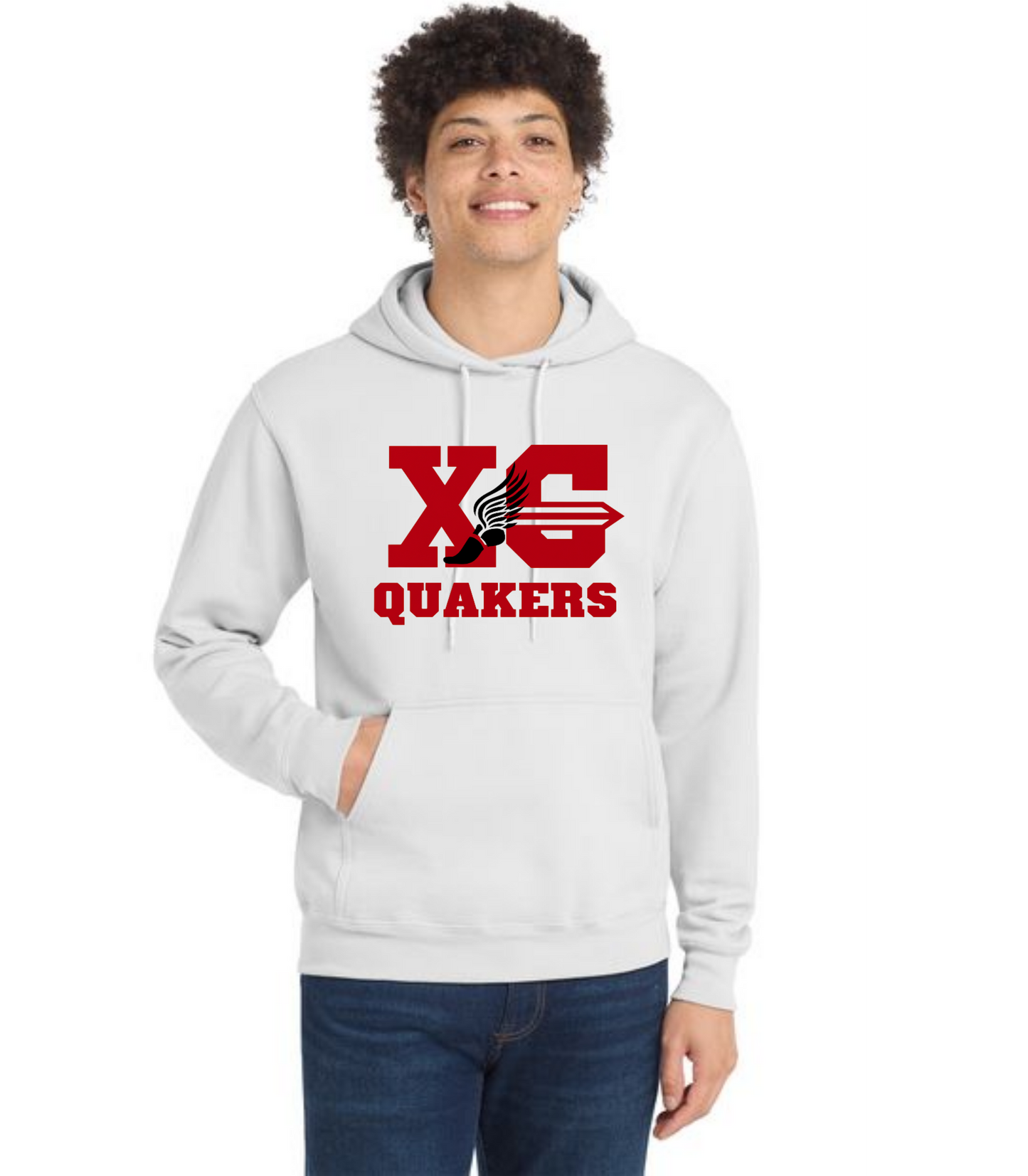 SALEM QUAKERS CROSS COUNTRY PC78H Port & Company® Core Fleece Pullover Hooded Sweatshirt 9