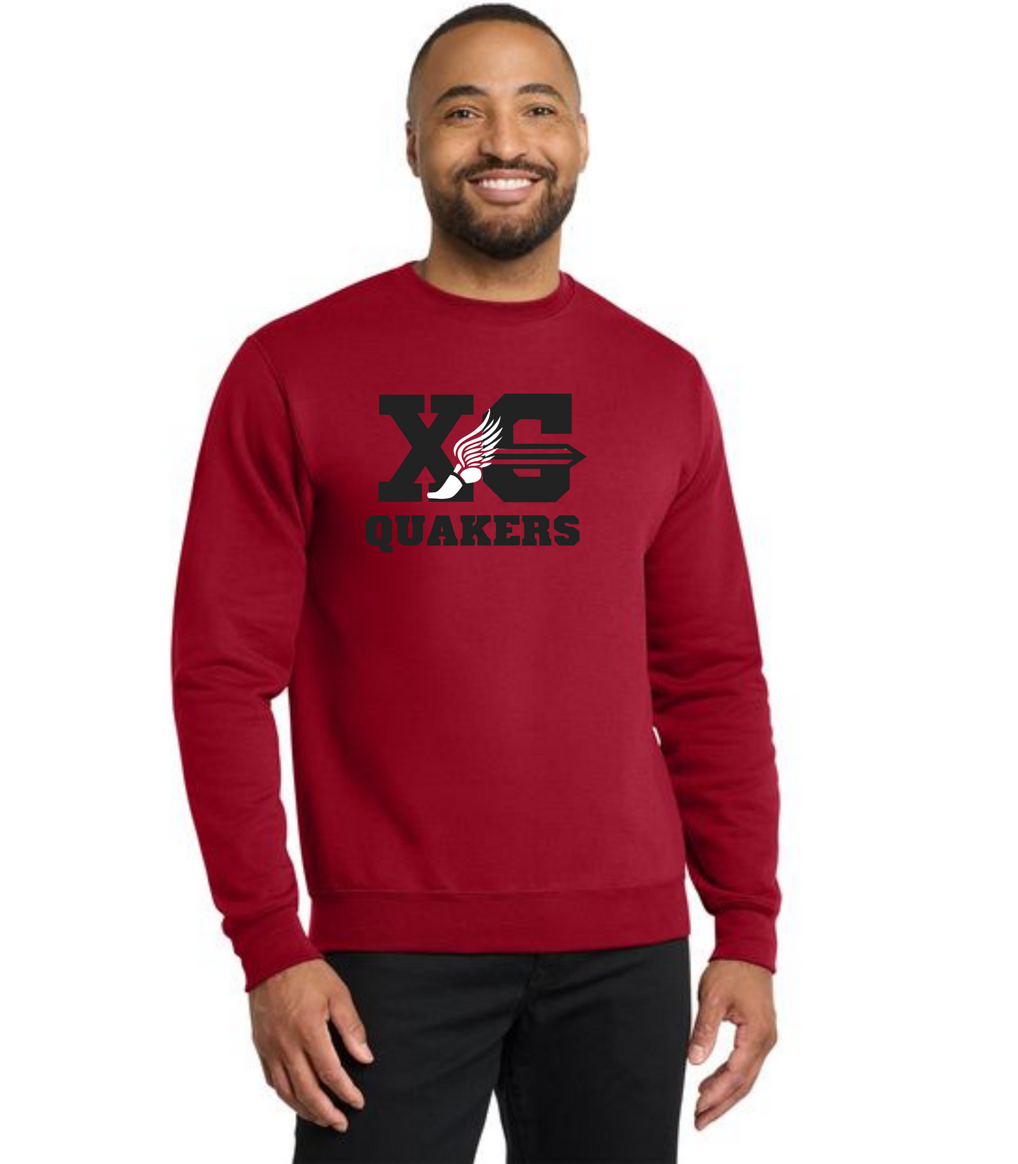 SALEM QUAKERS CROSS COUNTRY PC78 Port & Company® Core Fleece Crewneck Sweatshirt 9