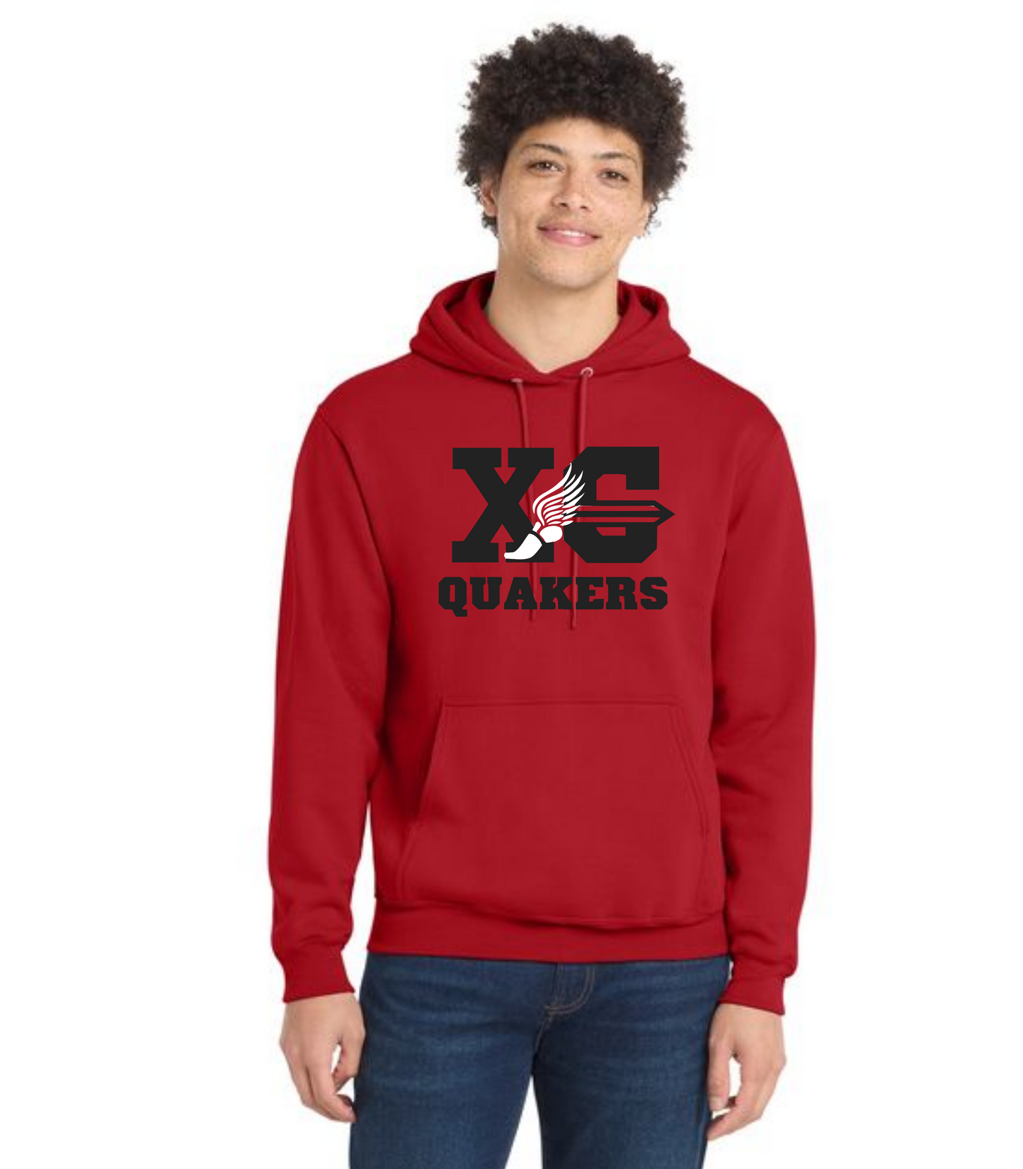 SALEM QUAKERS CROSS COUNTRY PC78H Port & Company® Core Fleece Pullover Hooded Sweatshirt 9