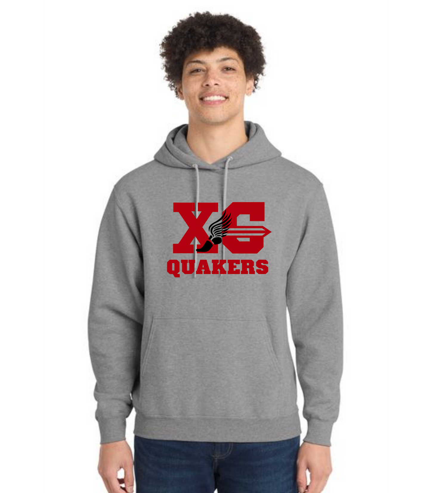 SALEM QUAKERS CROSS COUNTRY PC78H Port & Company® Core Fleece Pullover Hooded Sweatshirt 9