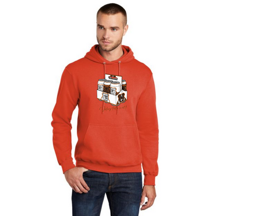 EAST PALESTINE FOOTBALL PC78H Port & Company® Core Fleece Pullover Hooded Sweatshirt 20