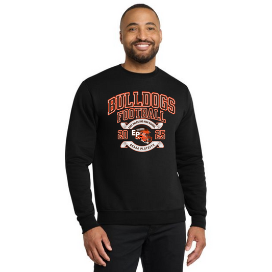 EAST PALESTINE FOOTBALL PC78 Core Fleece Crewneck Sweatshirt 24