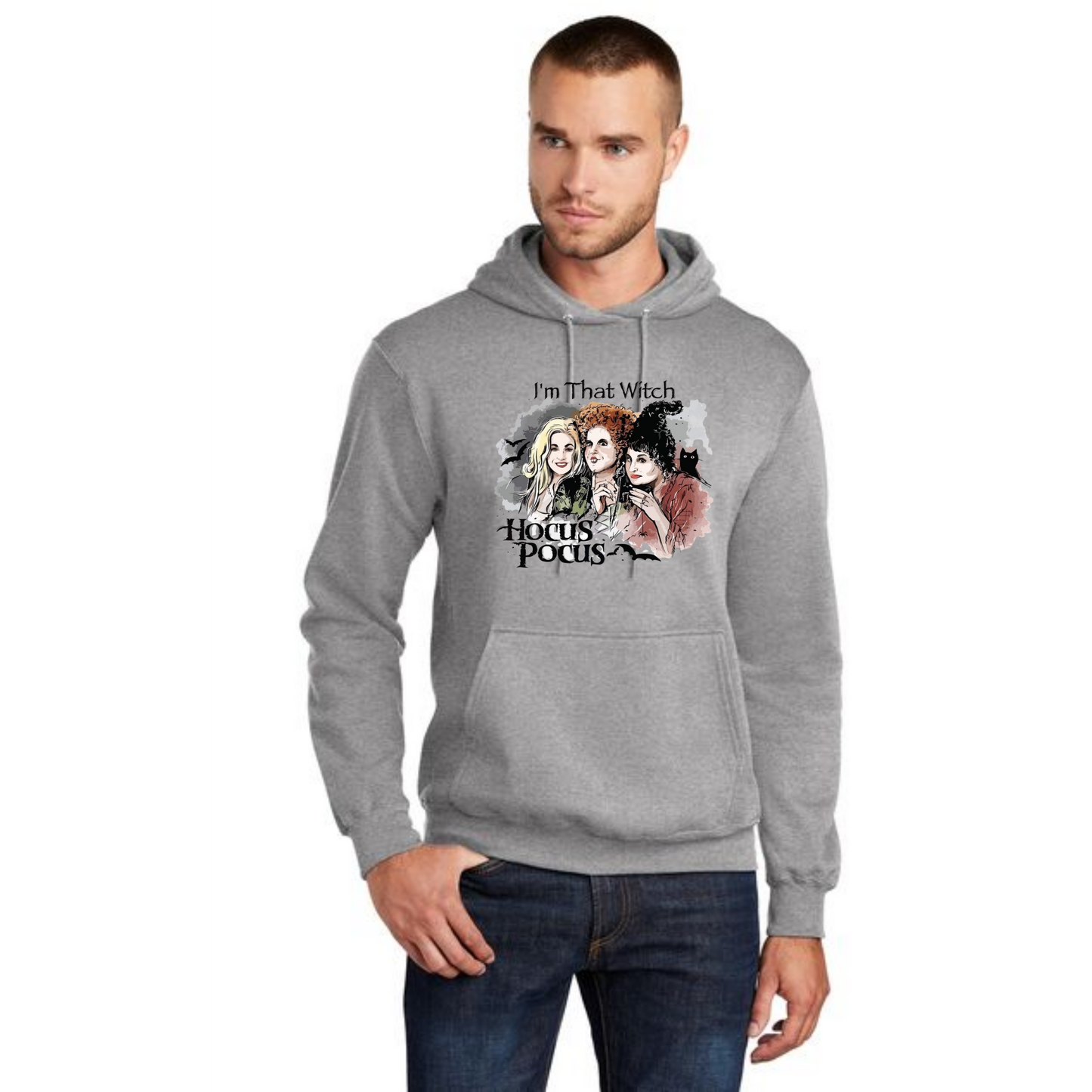 HALLOWEEN PC78H Port & Company® Core Fleece Pullover Hooded Sweatshirt HW-31