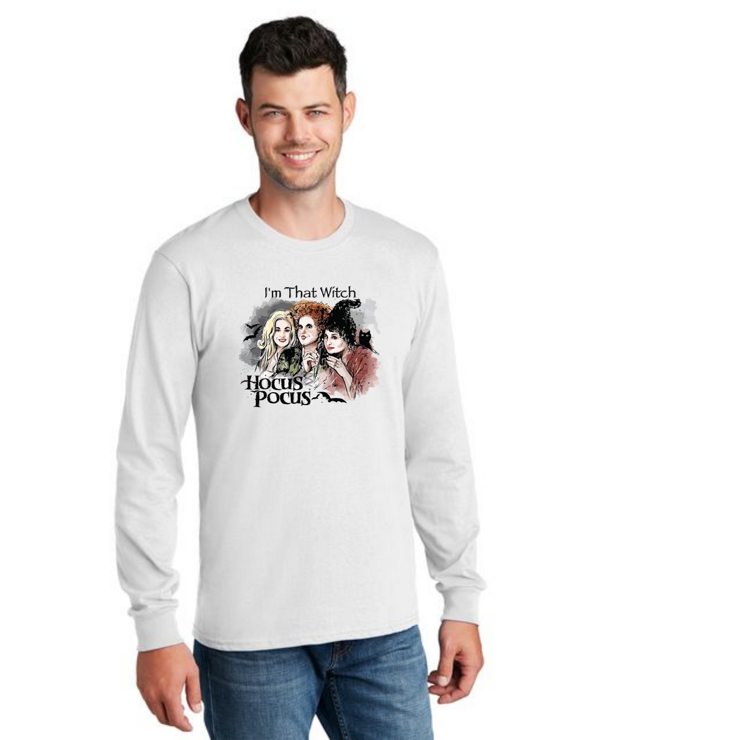 HALLOWEEN PC55LS Port & Company® Long Sleeve Core Cotton Tee HW-31