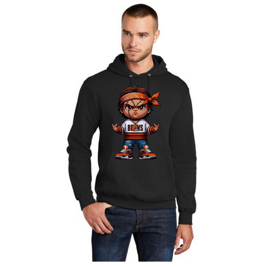 HALLOWEEN PC78H Port & Company® Core Fleece Pullover Hooded Sweatshirt HW-33