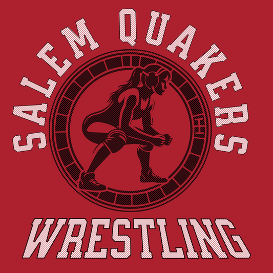 Salem Quakers Wrestling DM130 District ® Perfect Tri ® Tee 27