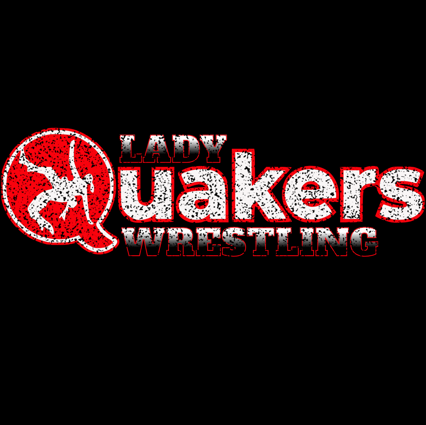 SALEM QUAKERS WRESTLING Port & Co™ PC54LS Long Sleeve Core Cotton Tee 18