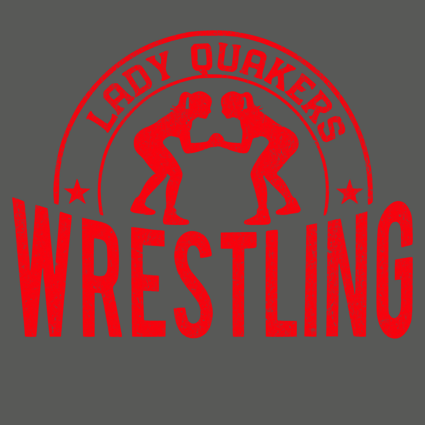 SALEM QUAKERS WRESTLING Port & Co™ PC54LS Long Sleeve Core Cotton Tee 23