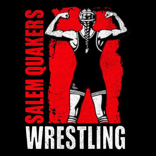 Salem Quakers Wrestling DM130 District ® Perfect Tri ® Tee 24