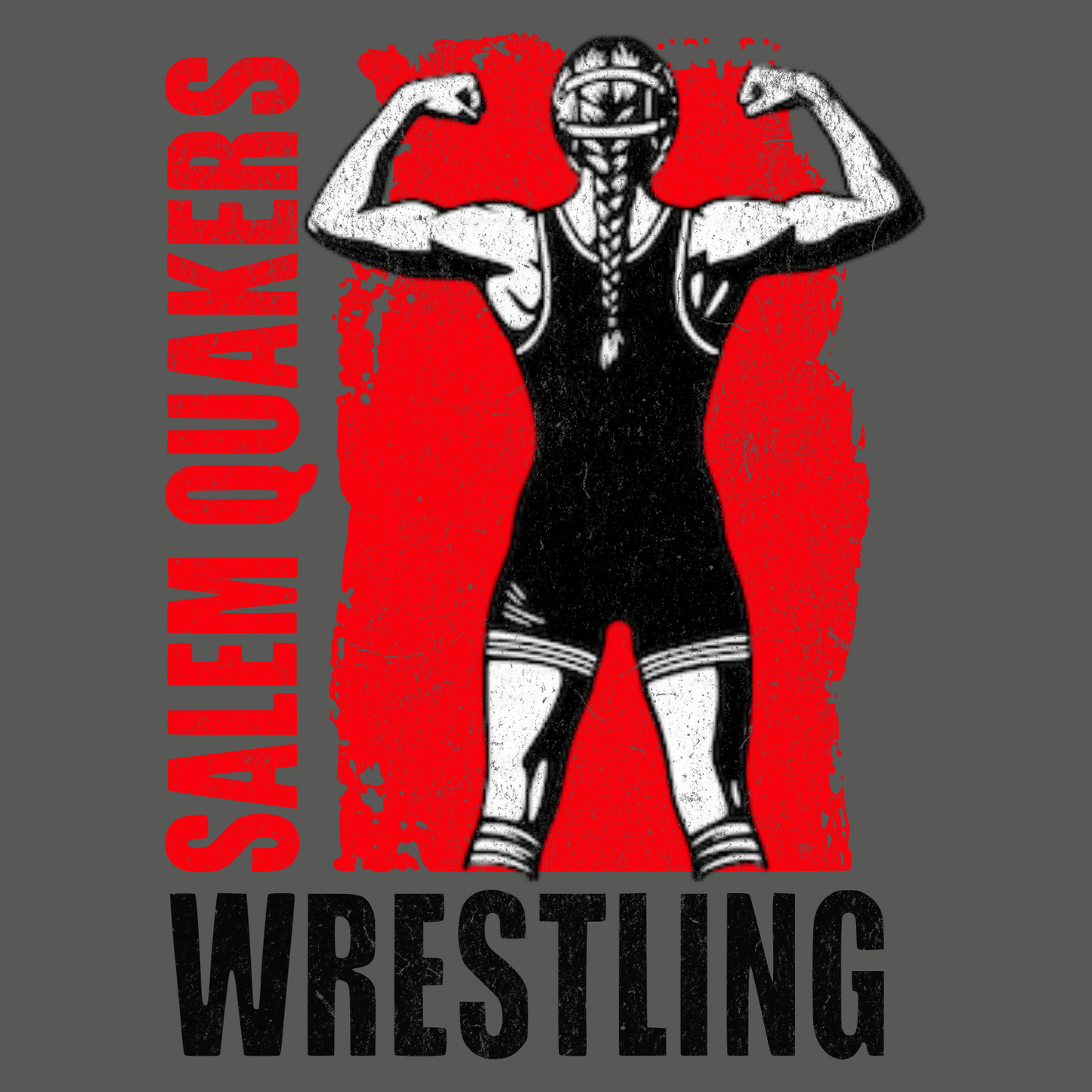 SALEM QUAKERS WRESTLING PC78 Port & Company® Core Fleece Crewneck Sweatshirt 24