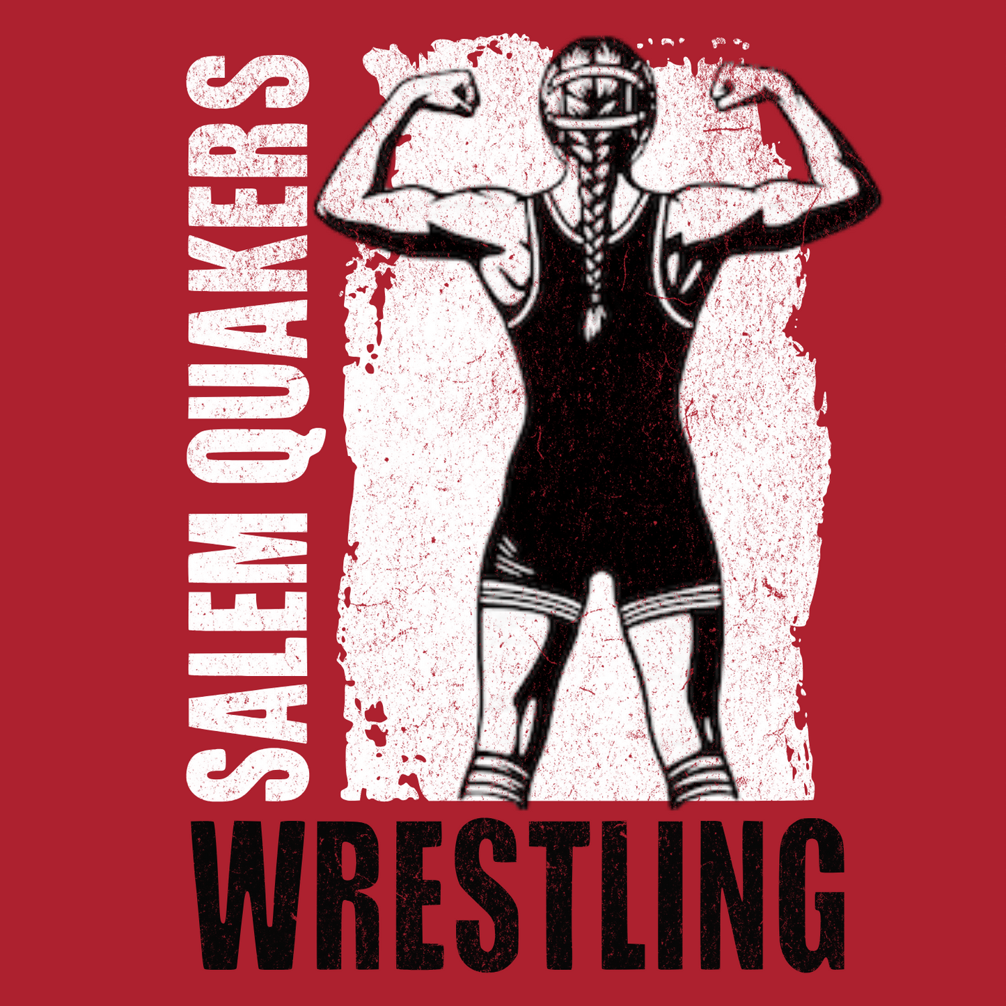 Salem Quakers Wrestling DM130 District ® Perfect Tri ® Tee 24