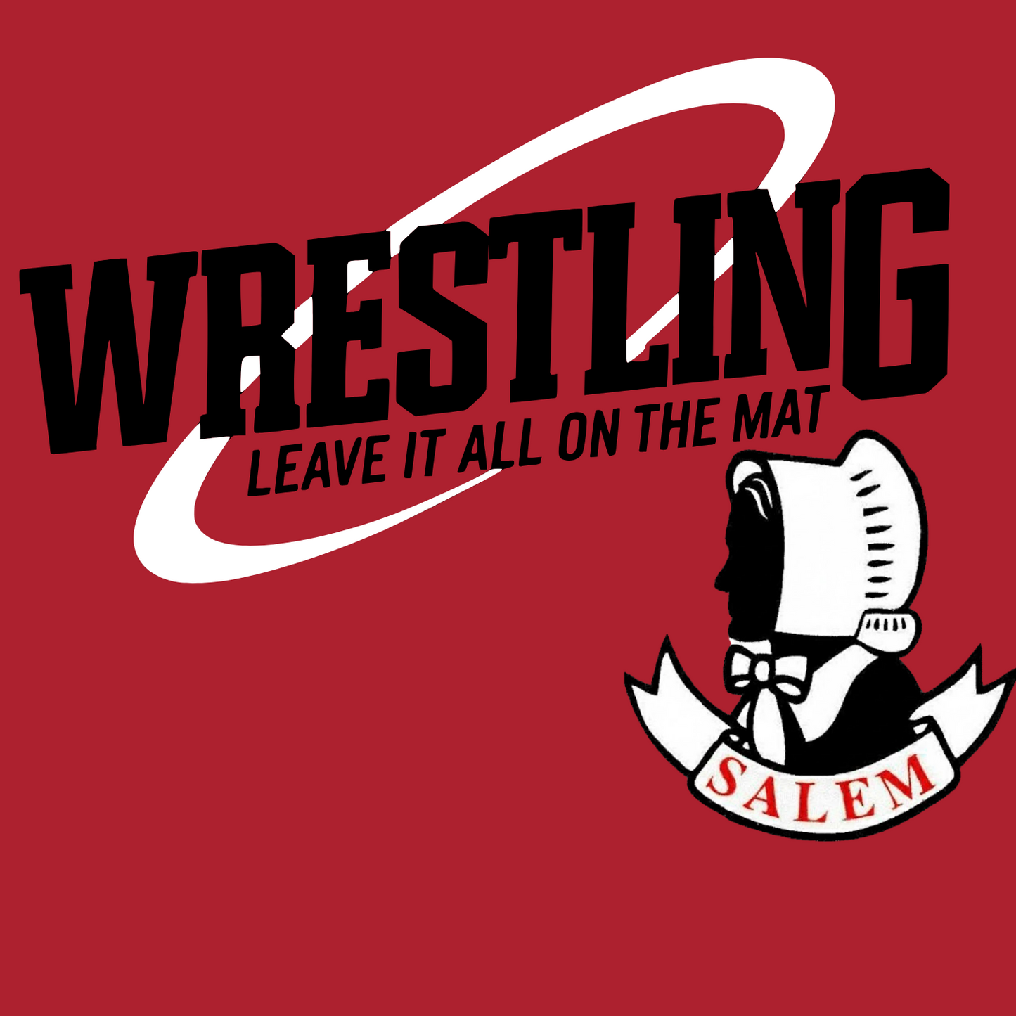 Salem Quakers Wrestling DM130 District ® Perfect Tri ® Tee 26