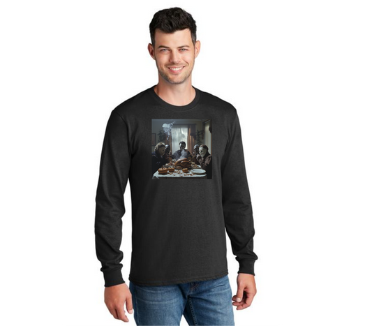 HALLOWEEN FINAL TABLE PC55LS Port & Company® Long Sleeve Core Cotton HW-10