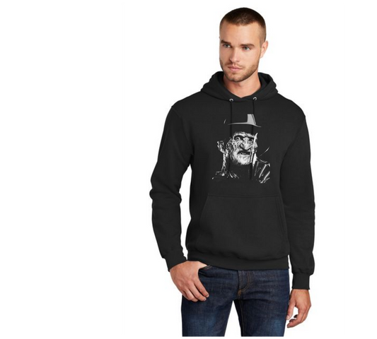 HALLOWEEN FREDDY Port & Company® Core Fleece Pullover Hooded Sweatshirt HW-12
