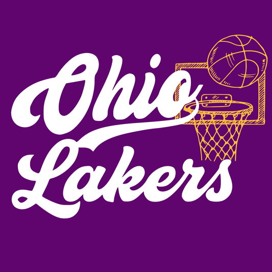 OHIO LAKERS BASKETBALL Gildan Softstyle® T-Shirt Unisex Short Sleeve Tee OL-15