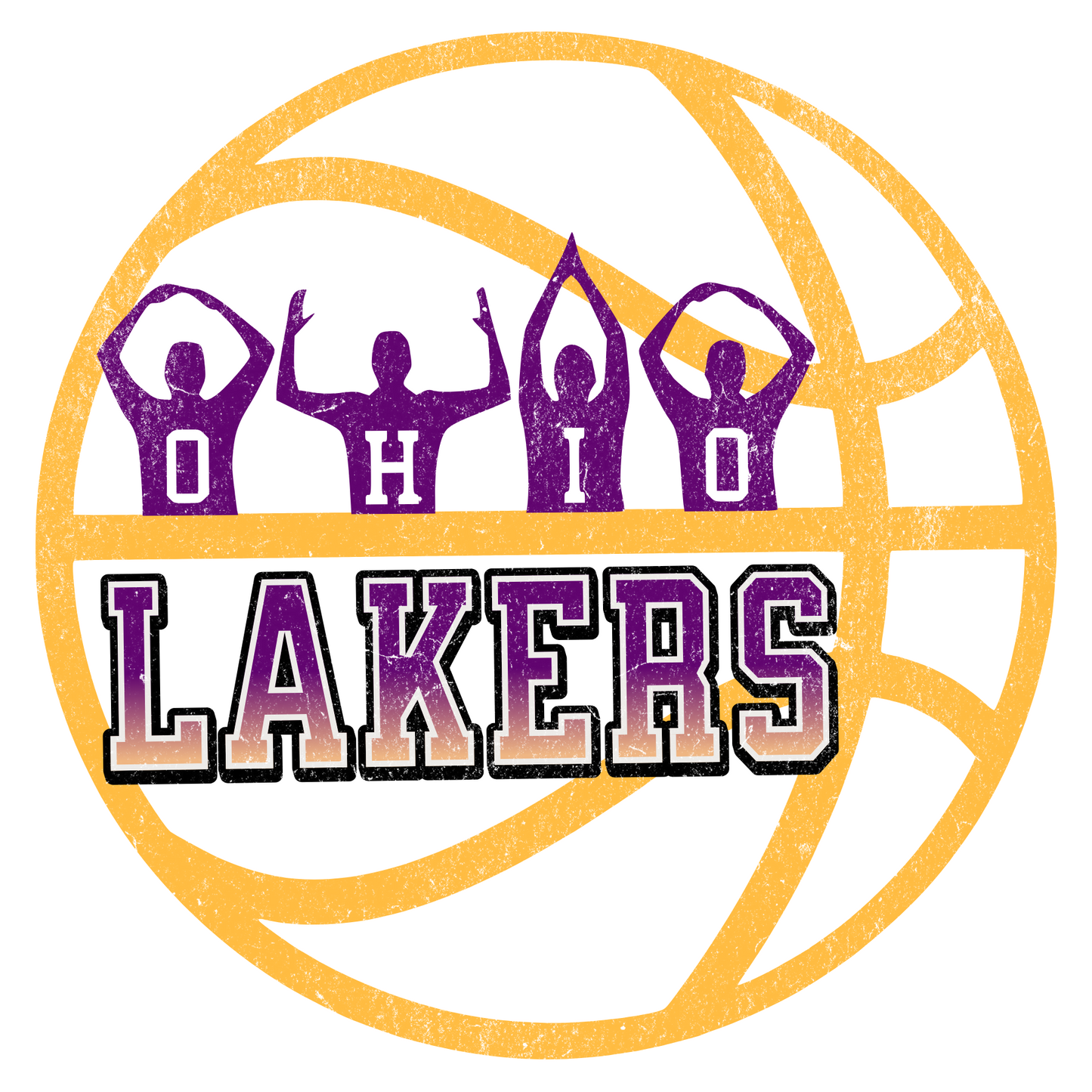 OHIO LAKERS BASKETBALL Gildan Softstyle® T-Shirt Unisex Short Sleeve Tee OL-14