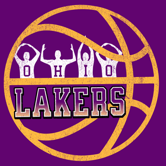 OHIO LAKERS BASKETBALL Gildan Softstyle® T-Shirt Unisex Short Sleeve Tee OL-14