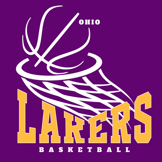 OHIO LAKERS BASKETBALL Gildan Softstyle® T-Shirt Unisex Short Sleeve Tee OL-8