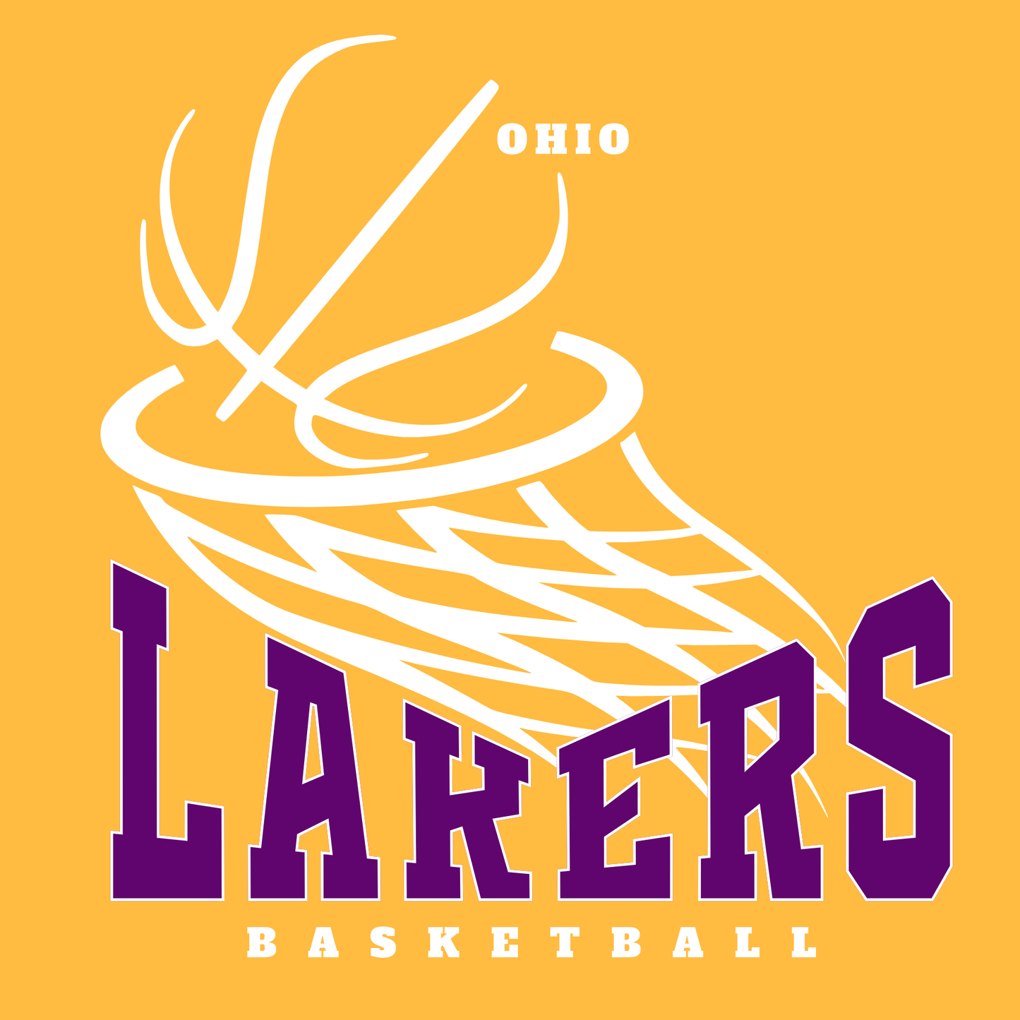 OHIO LAKERS BASKETBALL Gildan Softstyle® T-Shirt Unisex Short Sleeve Tee OL-8