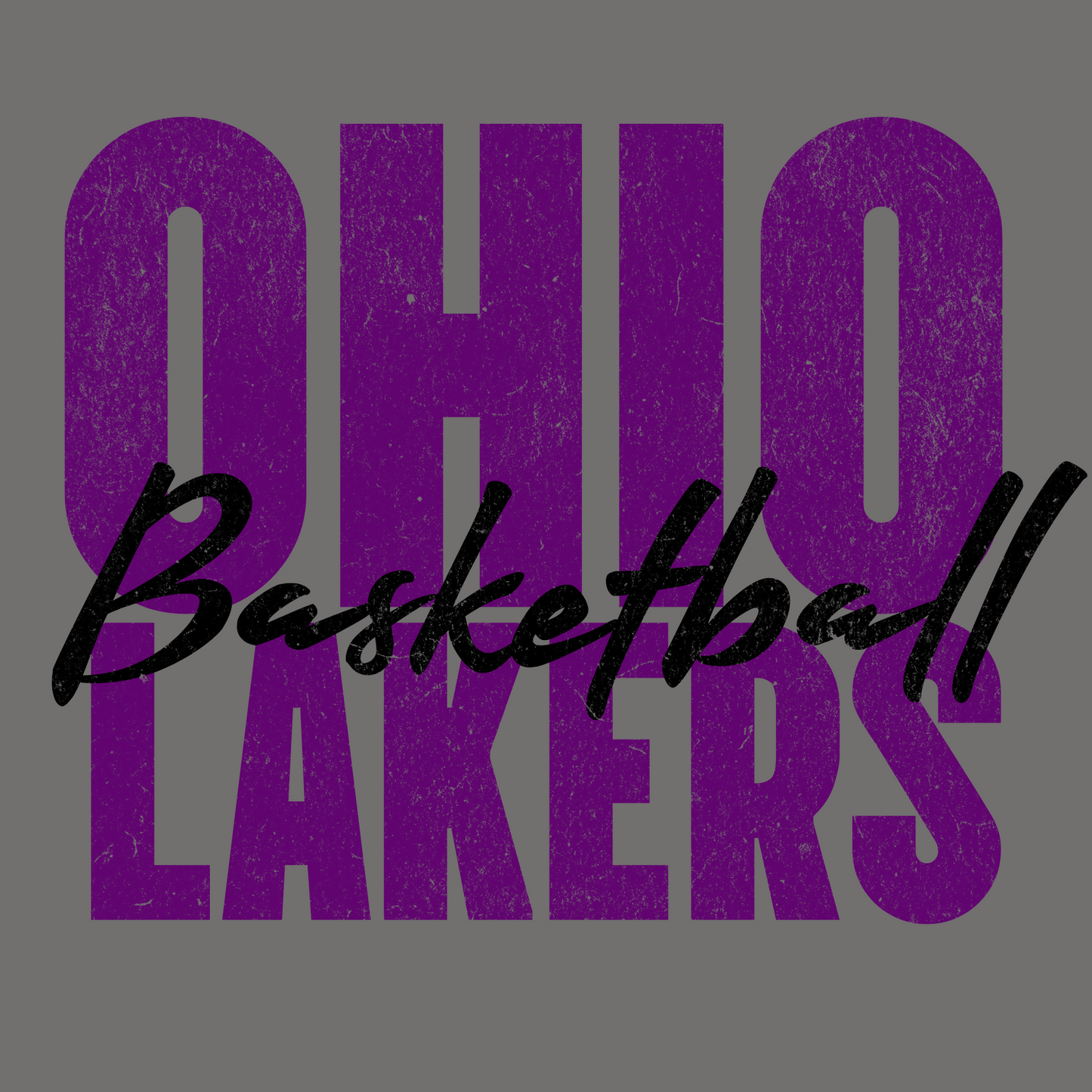 OHIO LAKERS BASKETBALL Gildan Softstyle® T-Shirt Unisex Short Sleeve Tee OL-7