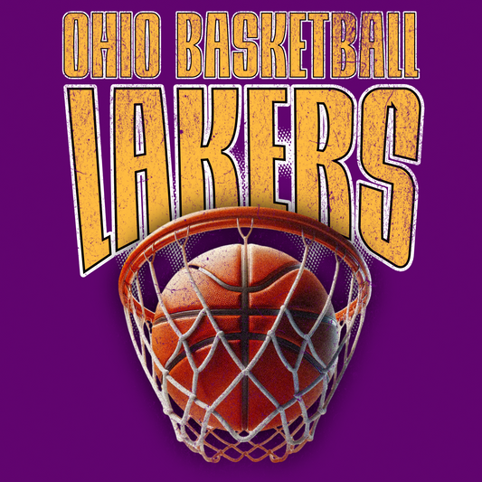 OHIO LAKERS BASKETBALL Gildan Softstyle® T-Shirt Unisex Short Sleeve Tee OL-4