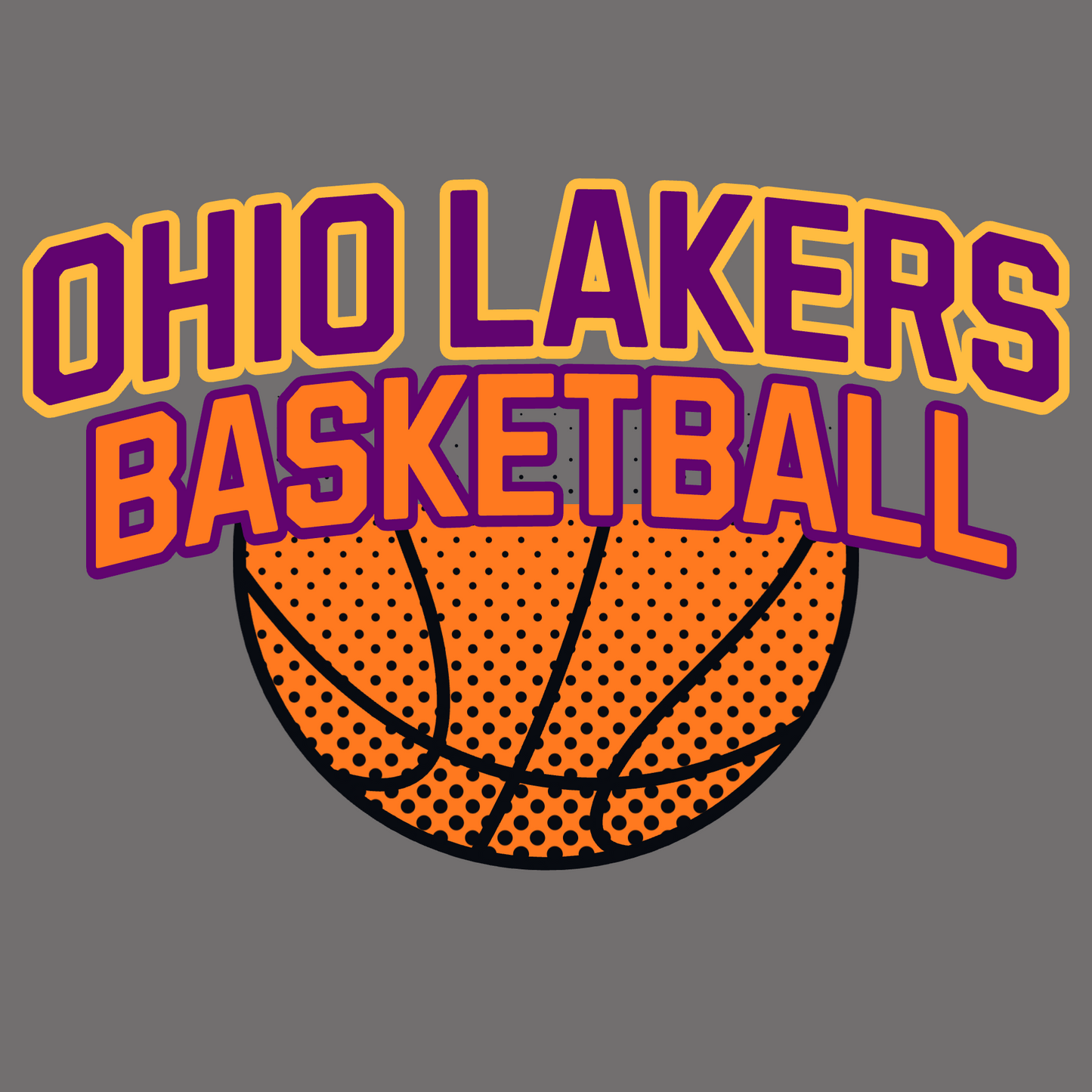 OHIO LAKERS BASKETBALL Gildan Softstyle® T-Shirt Unisex Short Sleeve Tee OL-11