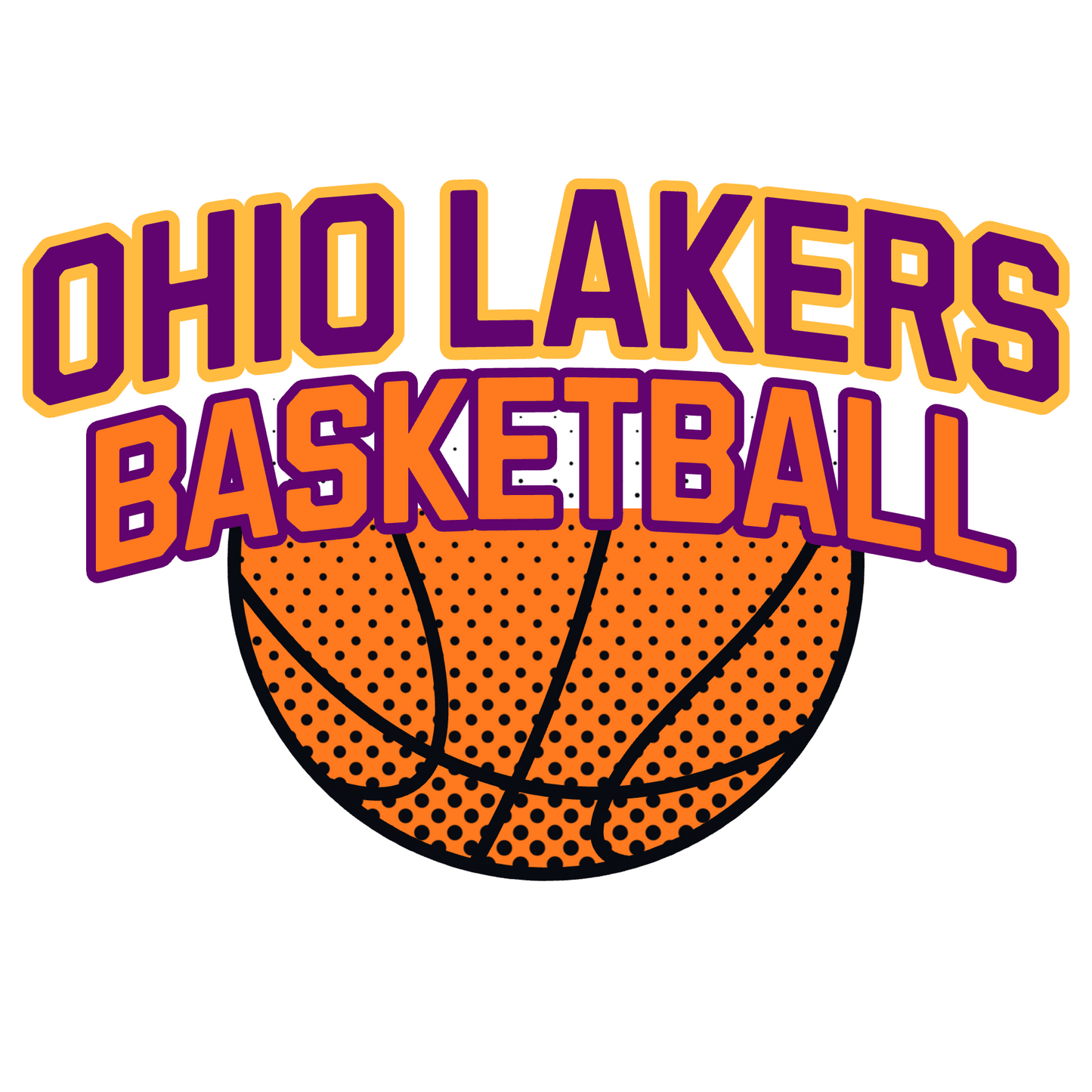 OHIO LAKERS BASKETBALL Gildan Softstyle® T-Shirt Unisex Short Sleeve Tee OL-11