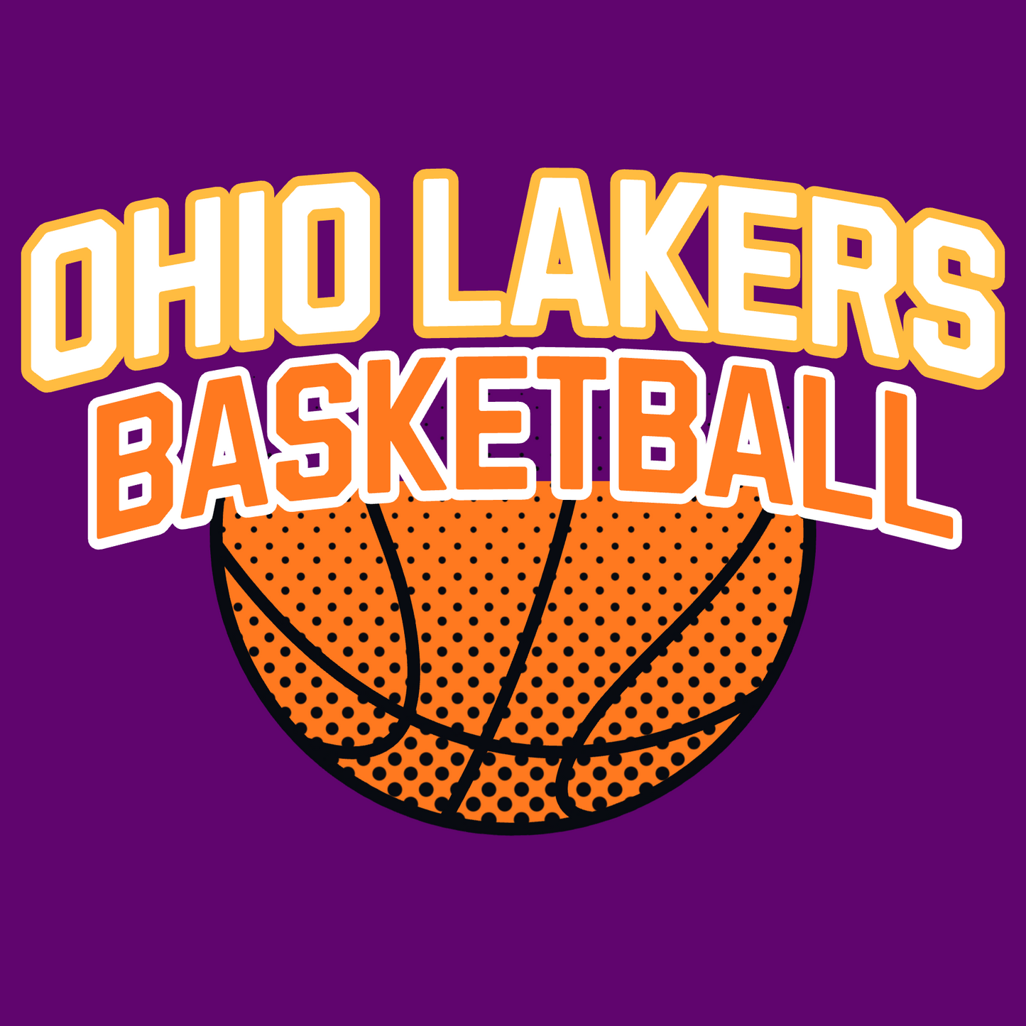 OHIO LAKERS BASKETBALL Gildan Softstyle® T-Shirt Unisex Short Sleeve Tee OL-11