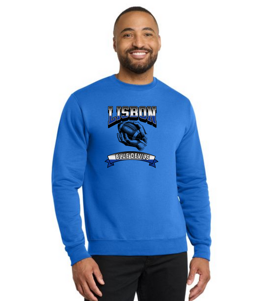 LISBON FOOTBALL PC78 Core Fleece Crewneck Sweatshirt 8