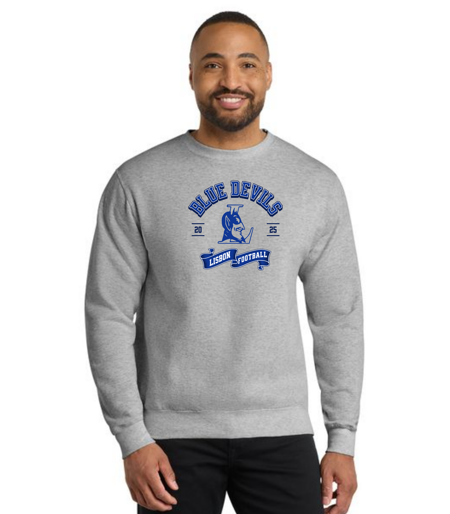 LISBON FOOTBALL PC78 Core Fleece Crewneck Sweatshirt 9