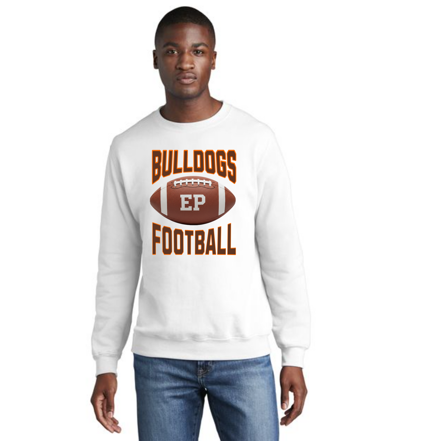 EAST PALESTINE FOOTBALL PC78 Core Fleece Crewneck Sweatshirt 21