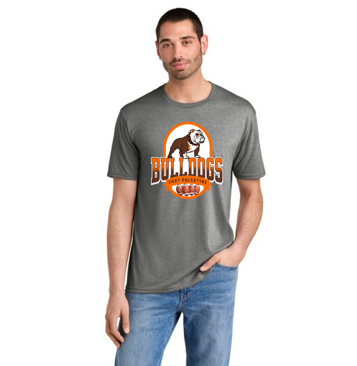 EAST PALESTINE BULLDOGS FOOTBALL DM130 District® Perfect Tri® Tee 22