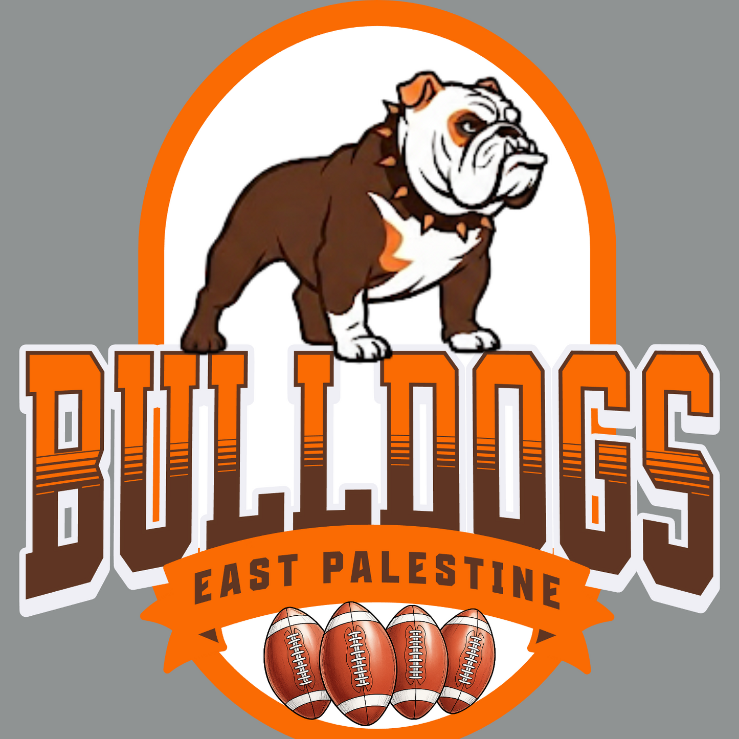 EAST PALESTINE BULLDOGS FOOTBALL DM130 District® Perfect Tri® Tee 22