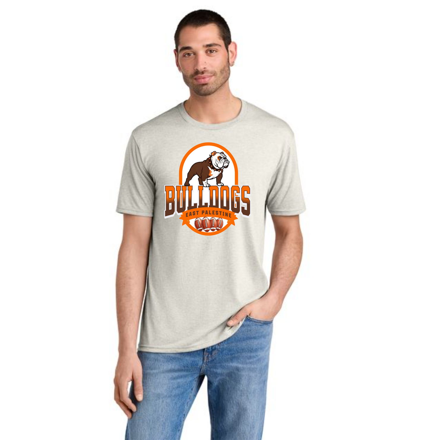 EAST PALESTINE BULLDOGS FOOTBALL DM130 District® Perfect Tri® Tee 22