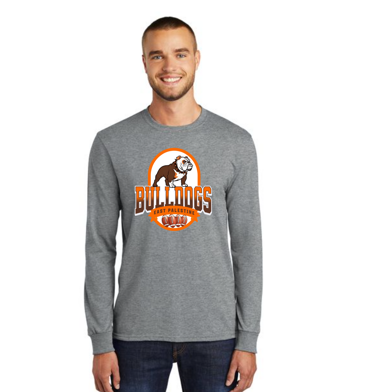 EAST PALESTINE FOOTBALL PC54LS Long Sleeve Core Cotton 22