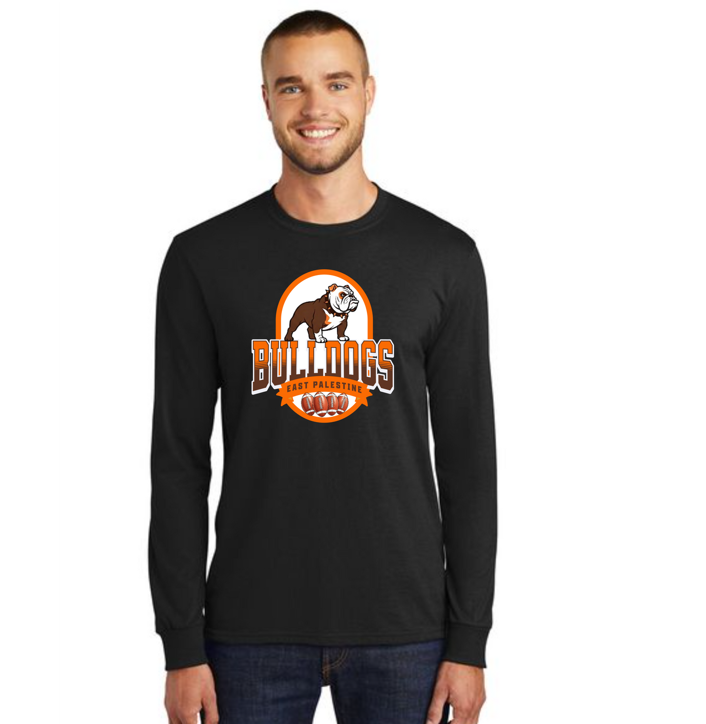 EAST PALESTINE FOOTBALL PC54LS Long Sleeve Core Cotton 22