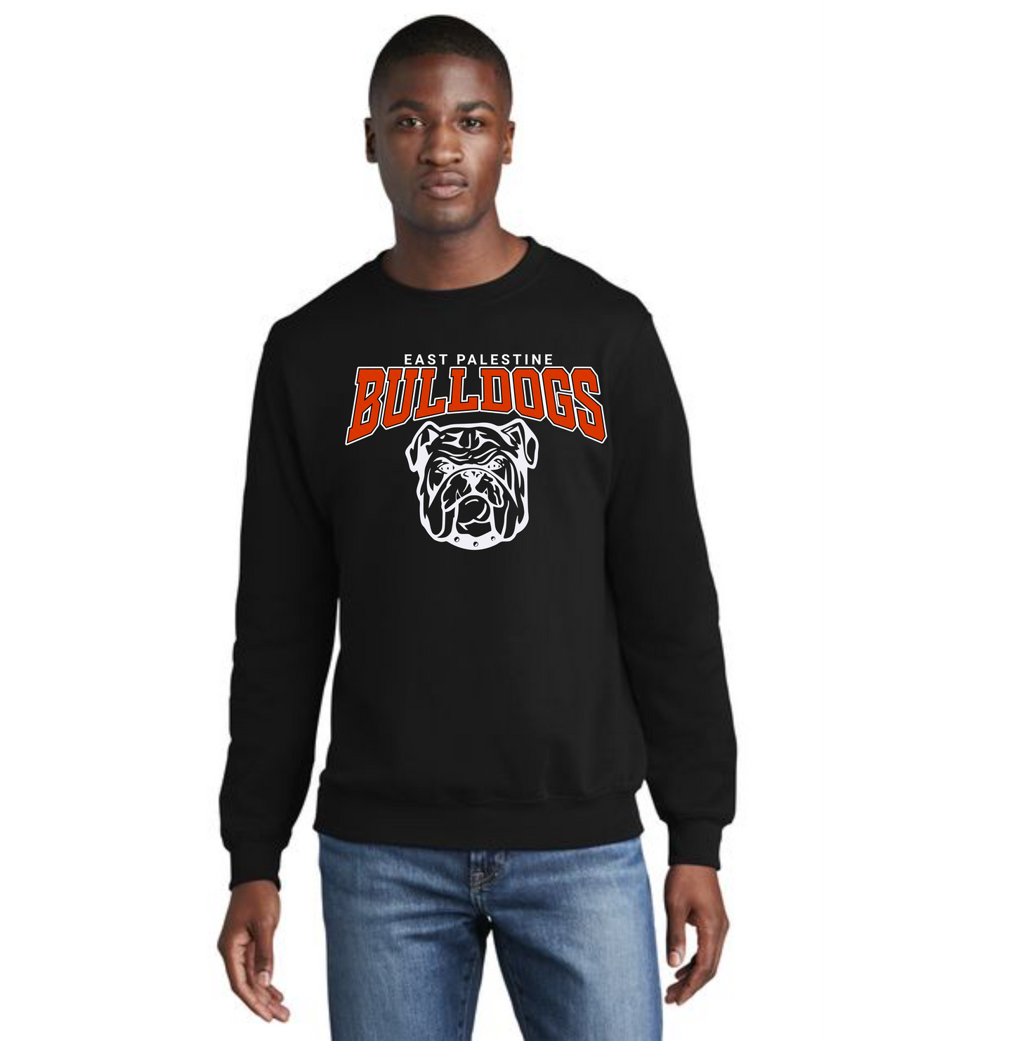 EAST PALESTINE FOOTBALL PC78 Core Fleece Crewneck Sweatshirt 23