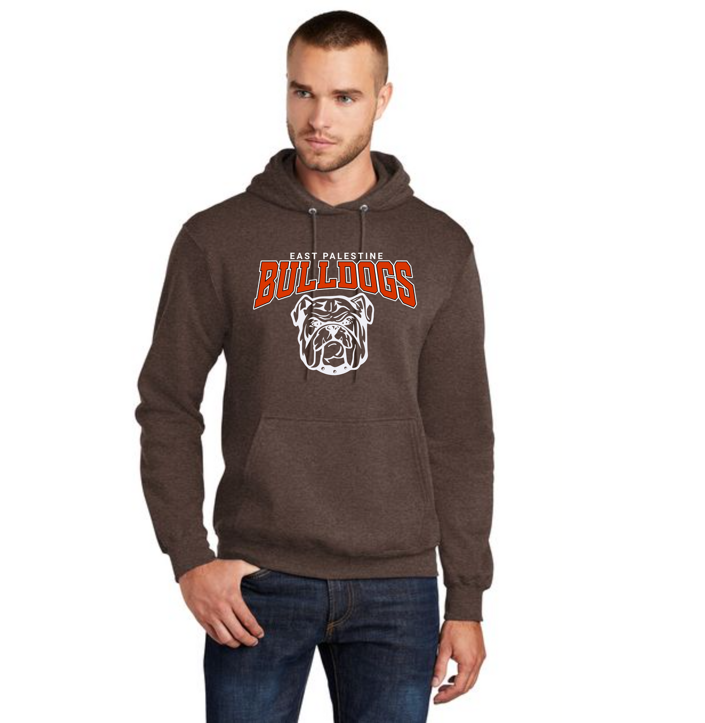 EAST PALESTINE FOOTBALL PC78H Port & Company® Core Fleece Pullover Hooded Sweatshirt 23