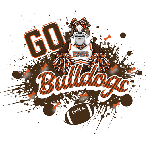 EAST PALESTINE BULLDOGS FOOTBALL DM130 District® Perfect Tri® Tee 19