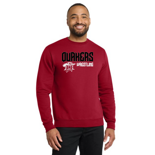 SALEM QUAKERS WRESTLING PC78 Port & Company® Core Fleece Crewneck Sweatshirt 1