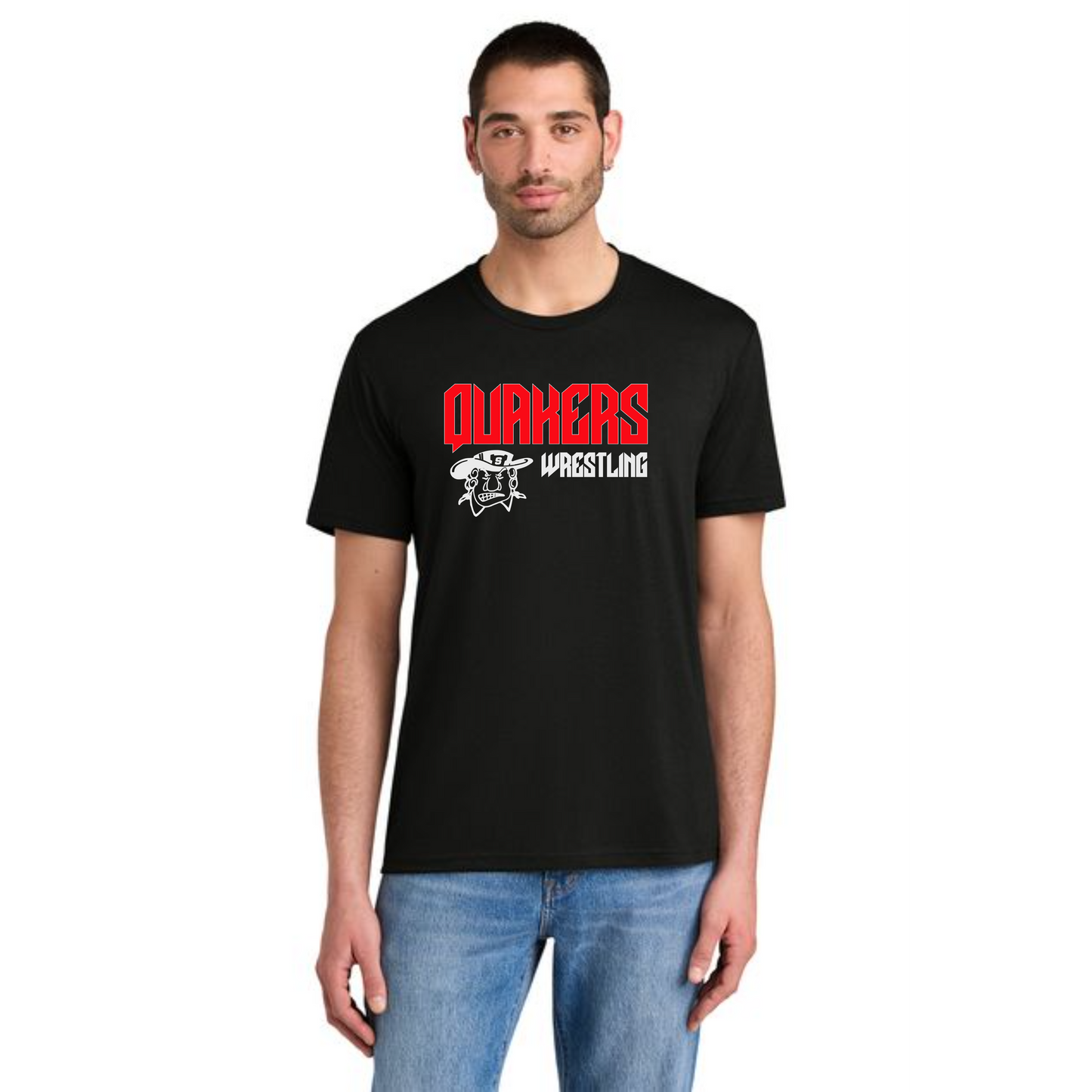 Salem Quakers Wrestling DM130 District ® Perfect Tri ® Tee 1