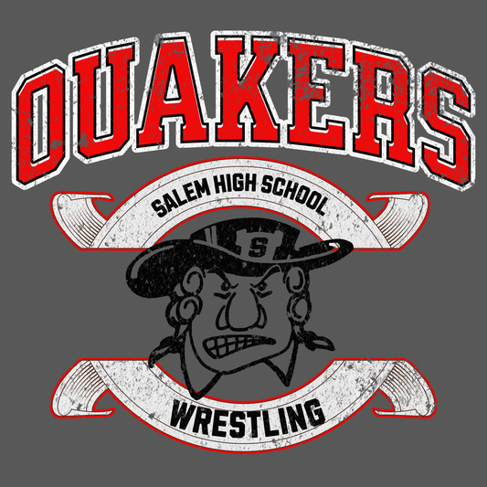 Salem Quakers Wrestling DM130 District ® Perfect Tri ® Tee 9