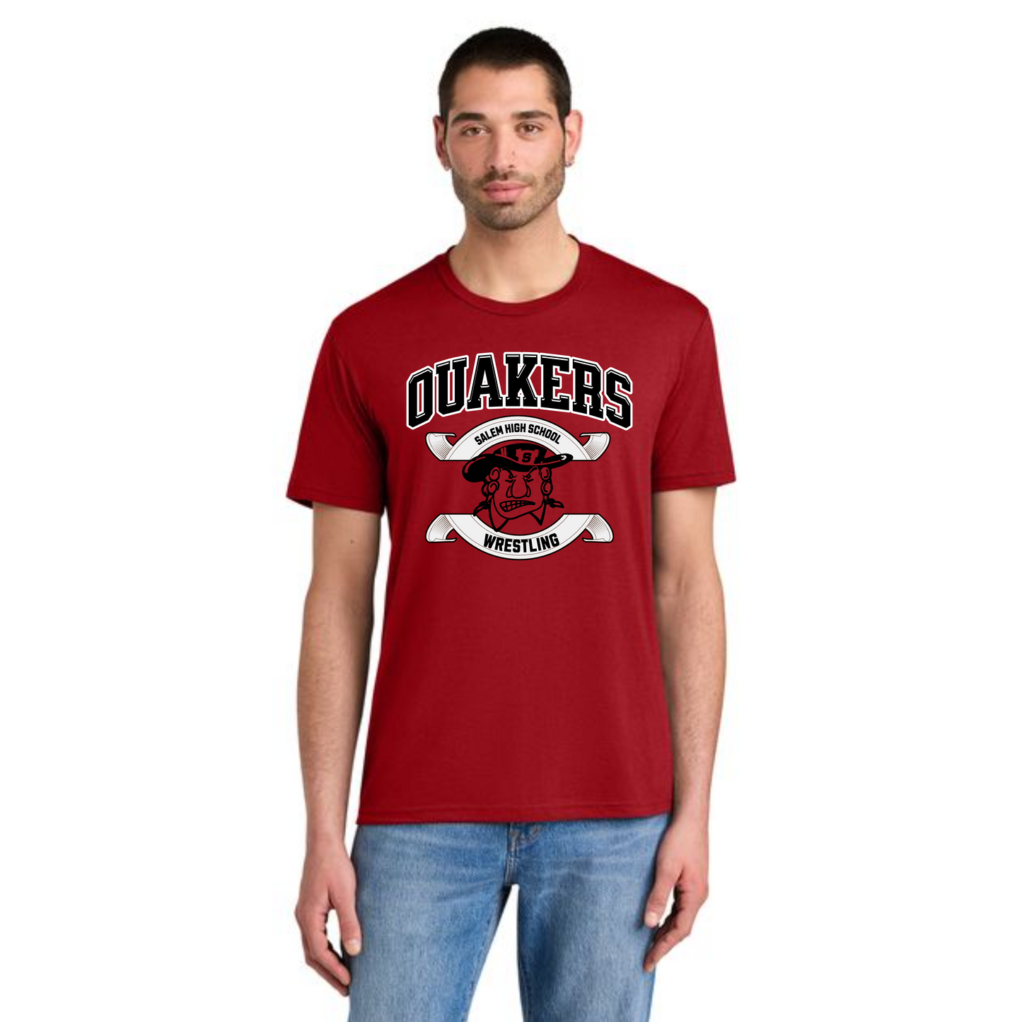Salem Quakers Wrestling DM130 District ® Perfect Tri ® Tee 9
