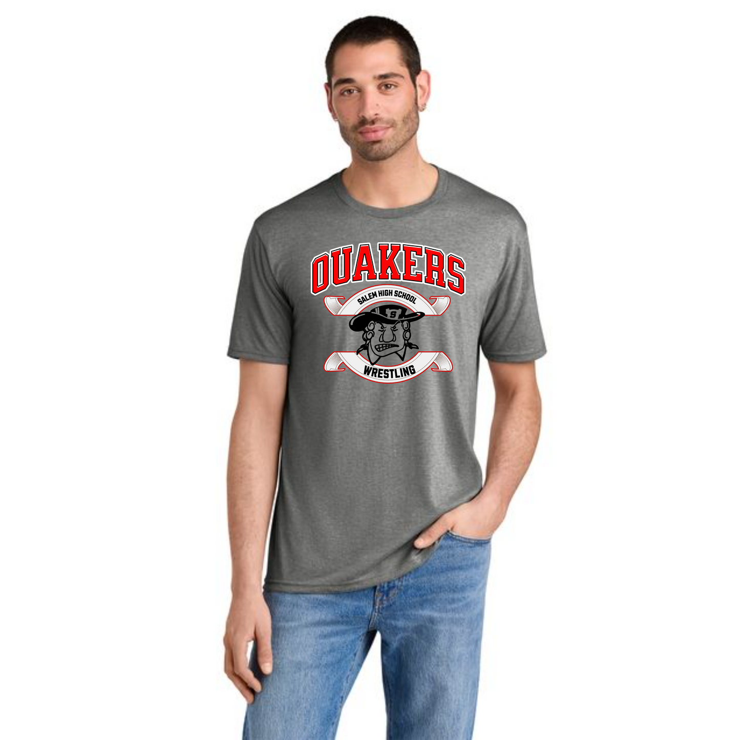 Salem Quakers Wrestling DM130 District ® Perfect Tri ® Tee 9