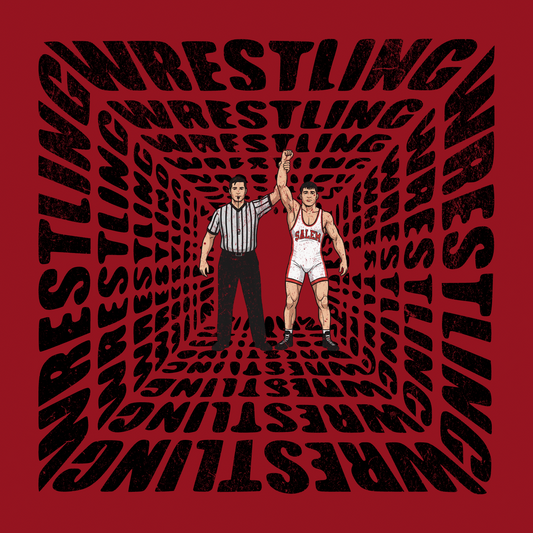 Salem Quakers Wrestling DM130 District ® Perfect Tri ® Tee 10