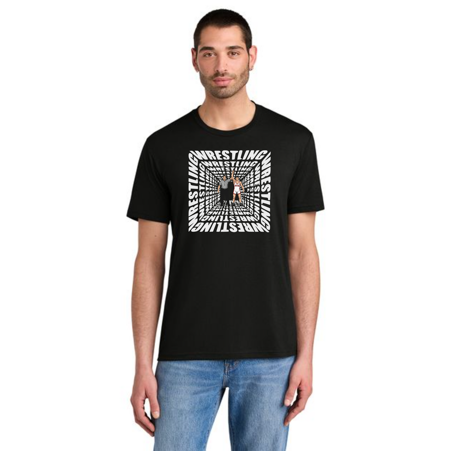 Salem Quakers Wrestling DM130 District ® Perfect Tri ® Tee 10