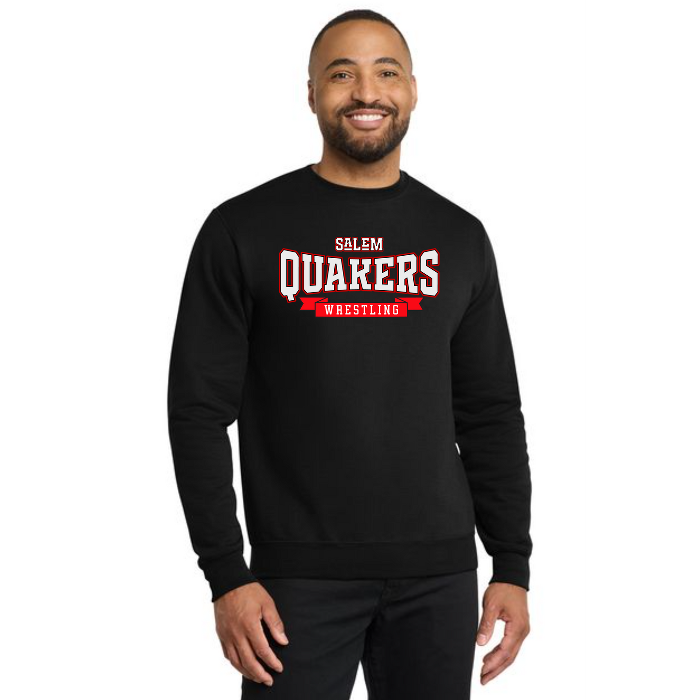 SALEM QUAKERS WRESTLING PC78 Port & Company® Core Fleece Crewneck Sweatshirt 2