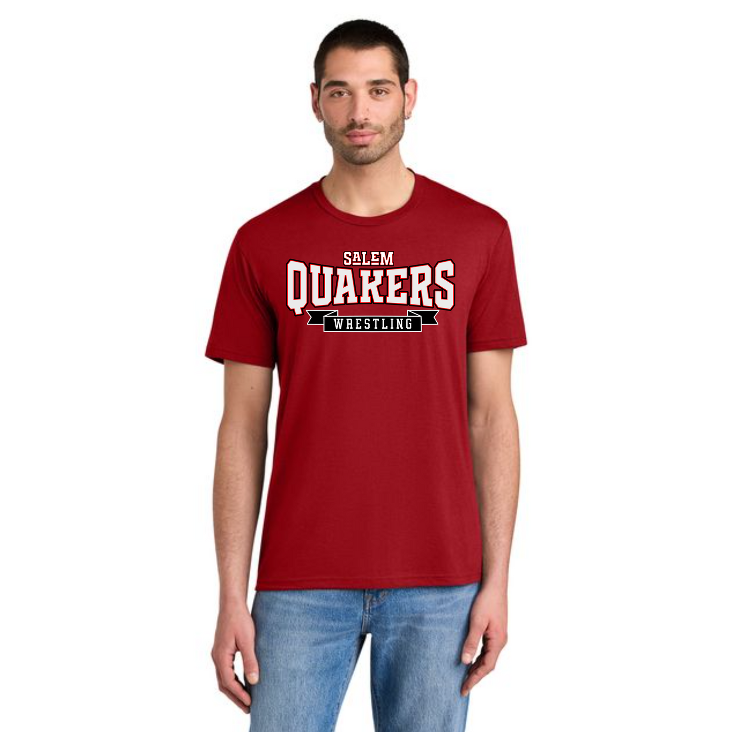 Salem Quakers Wrestling DM130 District ® Perfect Tri ® Tee 2