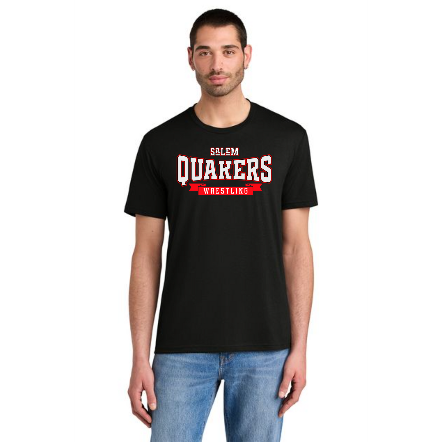 Salem Quakers Wrestling DM130 District ® Perfect Tri ® Tee 2
